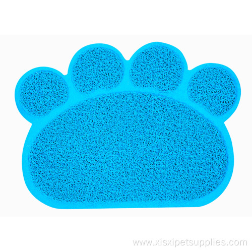 Mat In Summer Plastic Mat Paw Shaped Mat